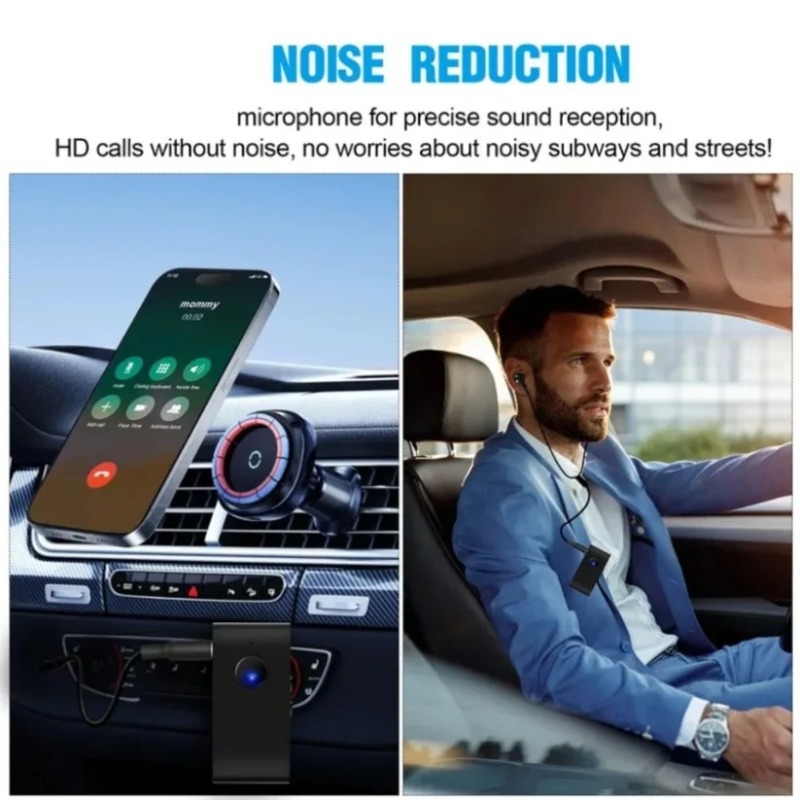 Audio Without Music - Ricevitore Audio Bluetooth 5.0 con Cuffie