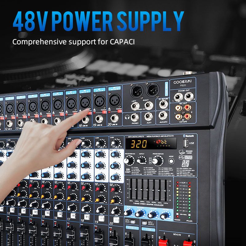 Mixer Audio Professionale Gooe - Audio Music Dj recensione e prezzo