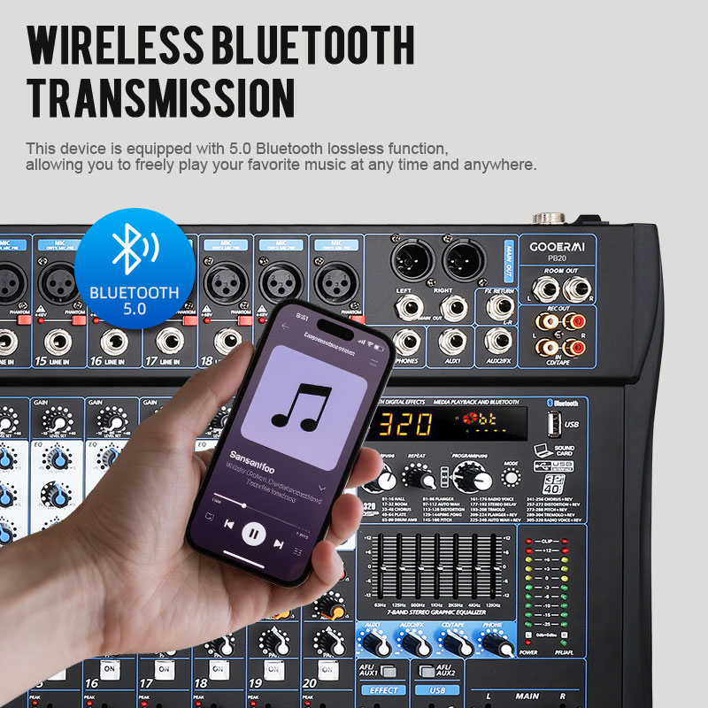 Mixer Audio Professionale Gooe - Audio Music Dj recensione e prezzo