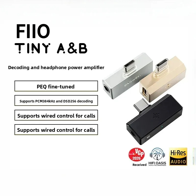 FiiO SNOWSKY TinyA/B DAC AMP c - Audio Without Music recensione e prezzo